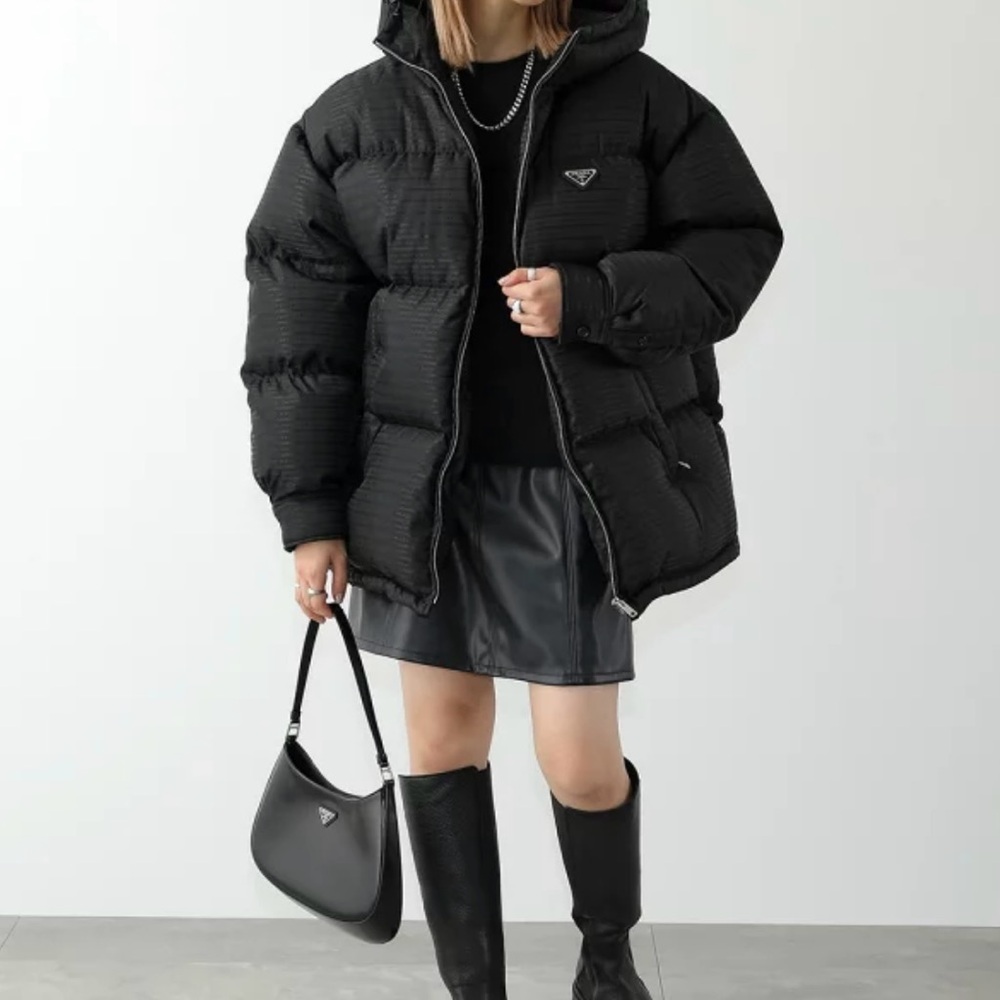 Prada Black Puffer Jacket